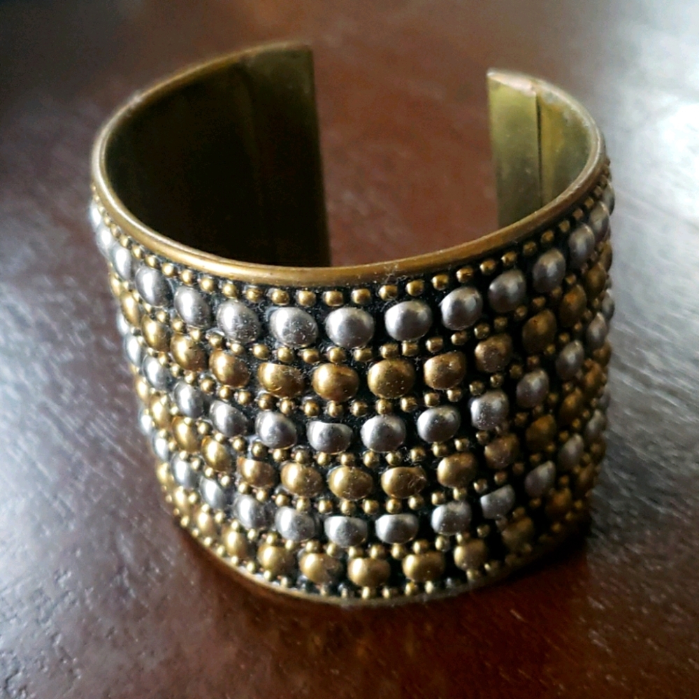 Gold and Silver Colored Bracelet